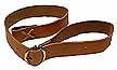 B1 Musket Sling - "EA" double D with iron tongue