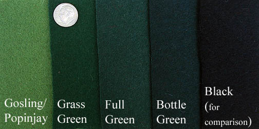 Najecki Reproductions (Green Broadcloth)